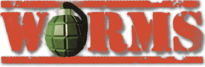 Worms logo for Playstation